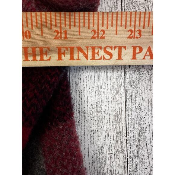 Vtg Melton Jacket Wintermaster Medium Wool Mackinaw Shacket Hunting Plaid Chore - Picture 7 of 8